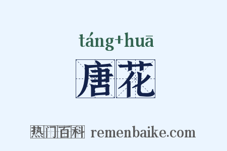 唐花是什么意思的图片